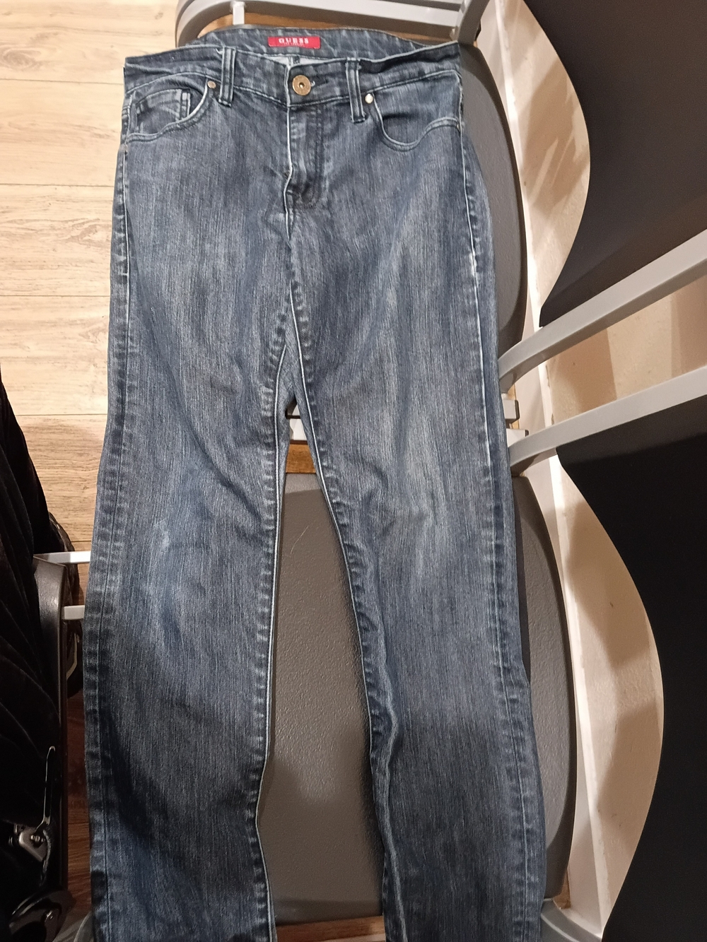 Guess Women’s Slim Straight Jeans - Denim Blue